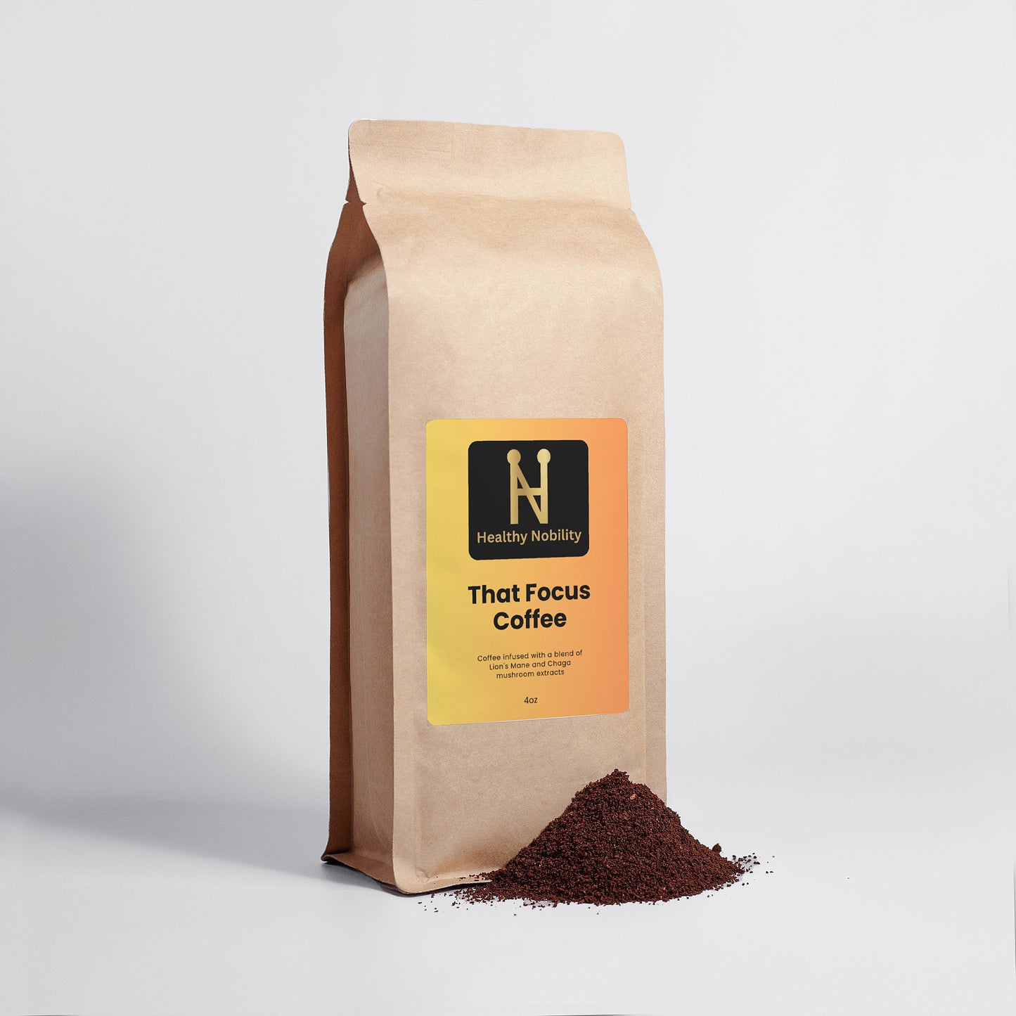 Mushroom Coffee Fusion - Lion’s Mane & Chaga 16oz
