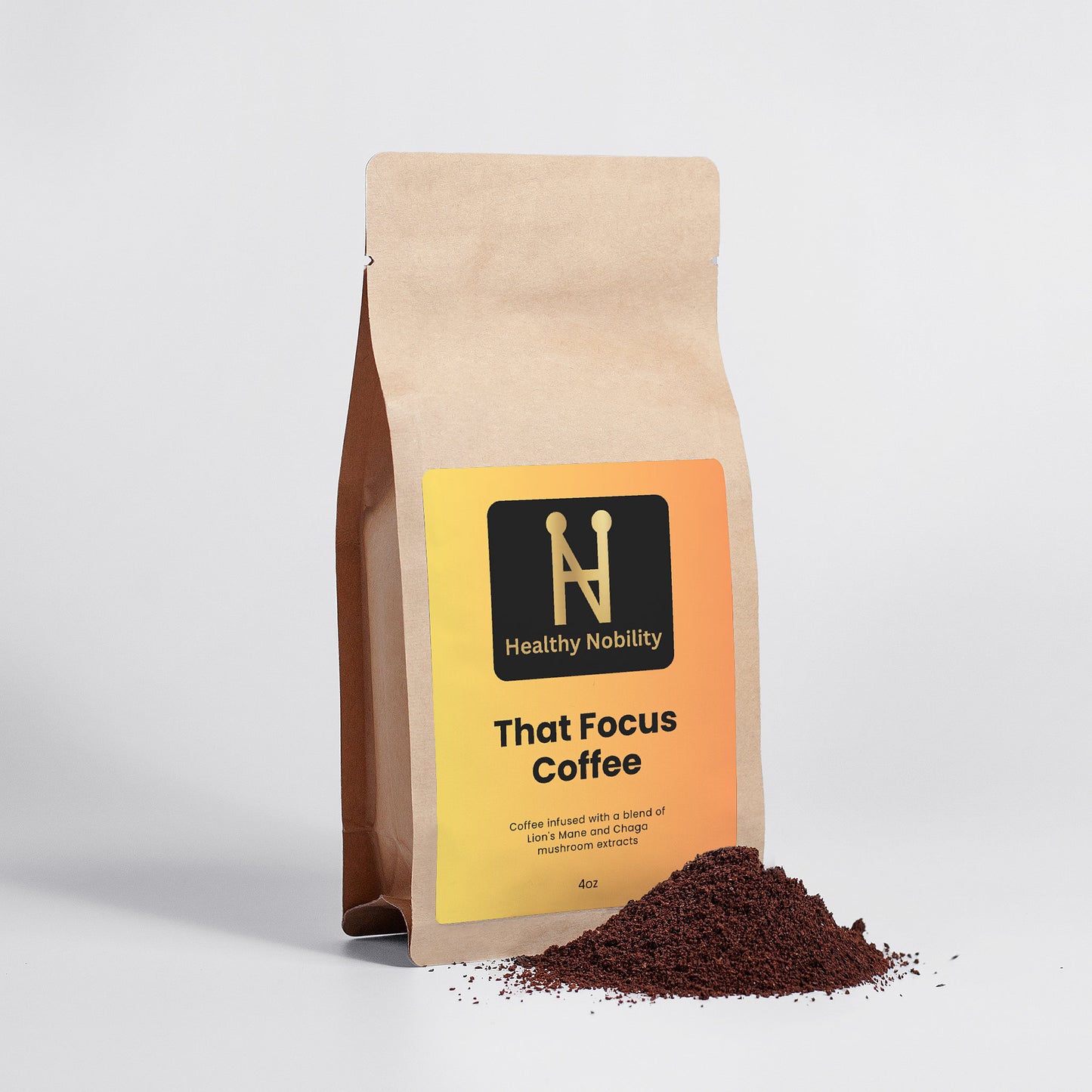 Mushroom Coffee Fusion - Lion’s Mane & Chaga 4oz